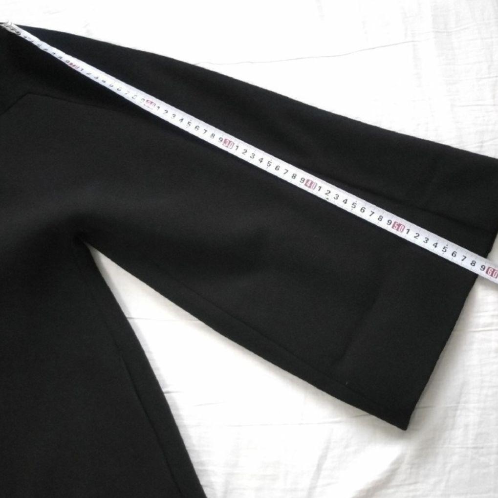 ✨美品✨プラダ　WOOL ポンチョ コート　ショールカラー ブラック　サイズ44