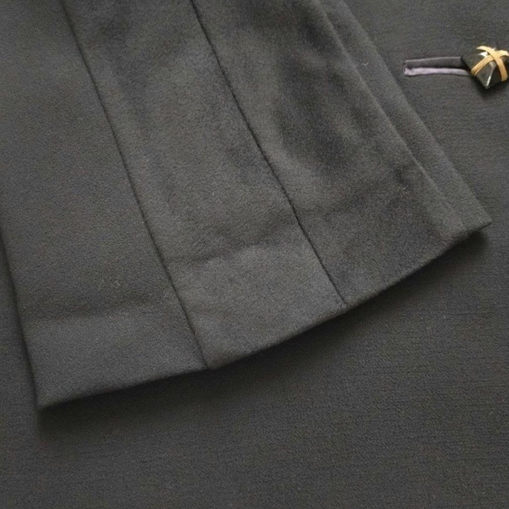 ✨美品✨プラダ　WOOL ポンチョ コート　ショールカラー ブラック　サイズ44