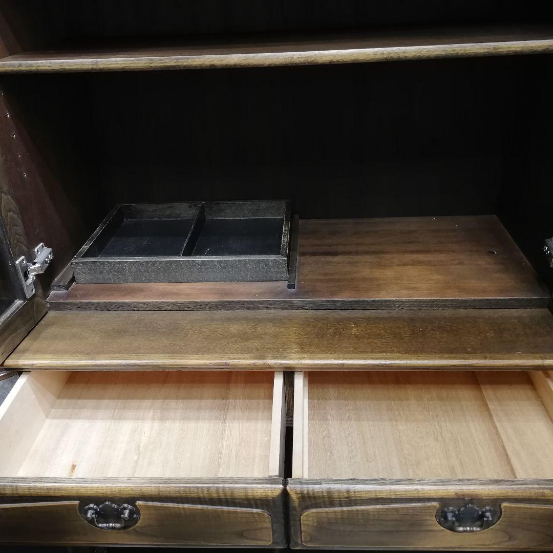 M○年末Sale東名 ヤイリファニチャー ヴィンテージカップボード 国産