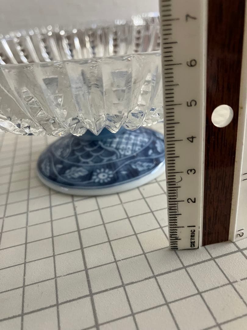 龍峰窯 高台 高台皿 5個 ガラス