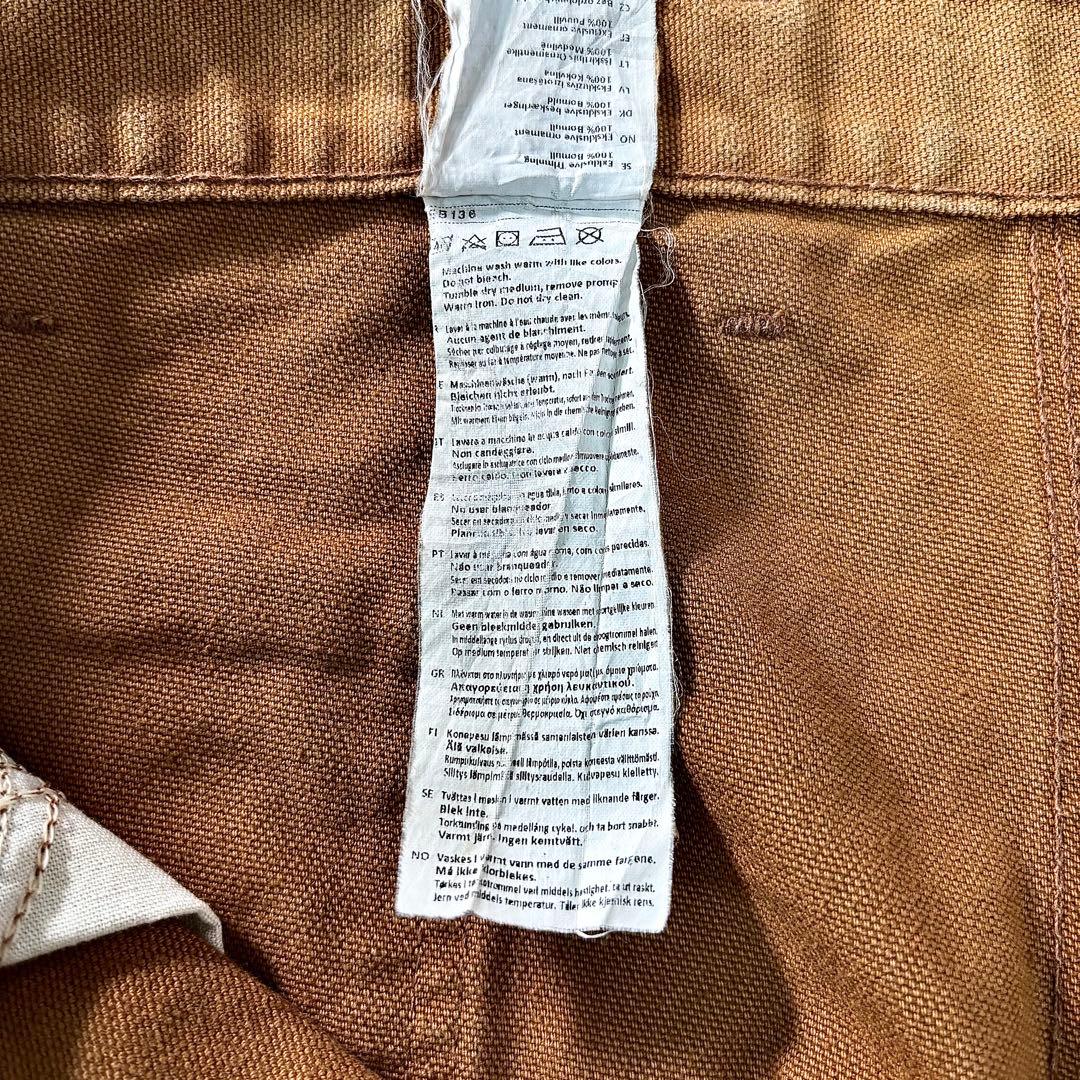 コメ欄セール！ビックシルエット 状態◎ ブラウンワークパンツ極太W40