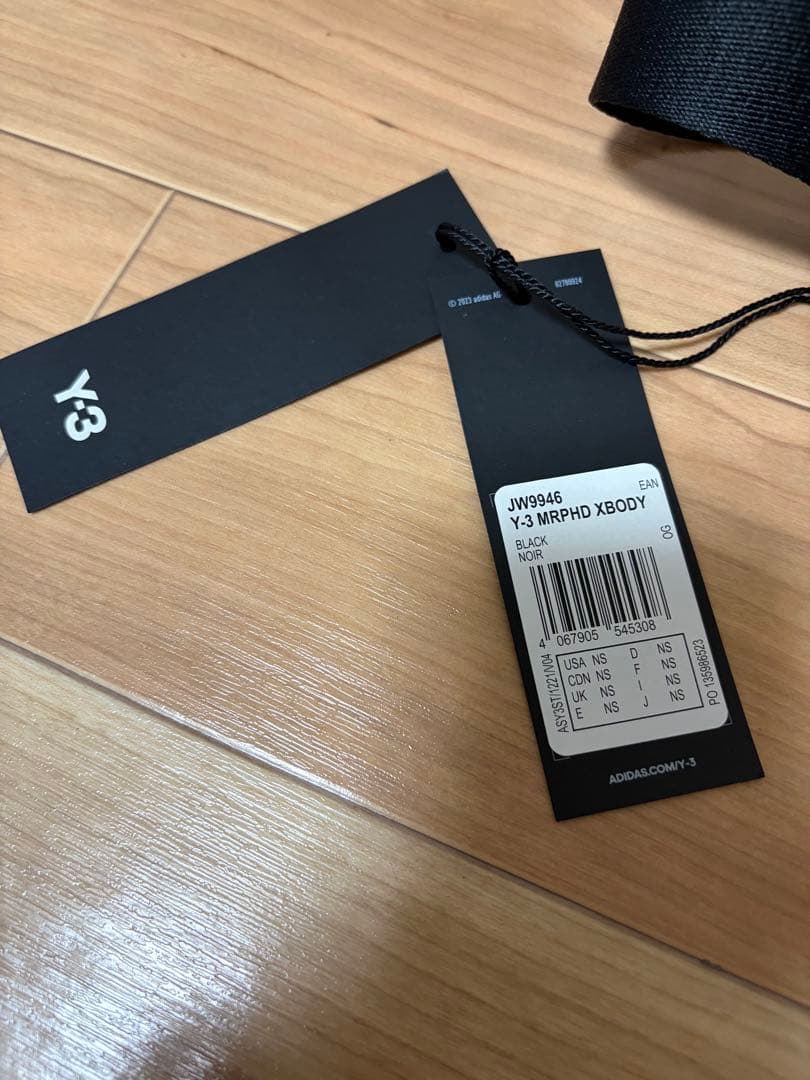 Y-3 MRPHD XBODY ロスボディーバッグ　　ブラック