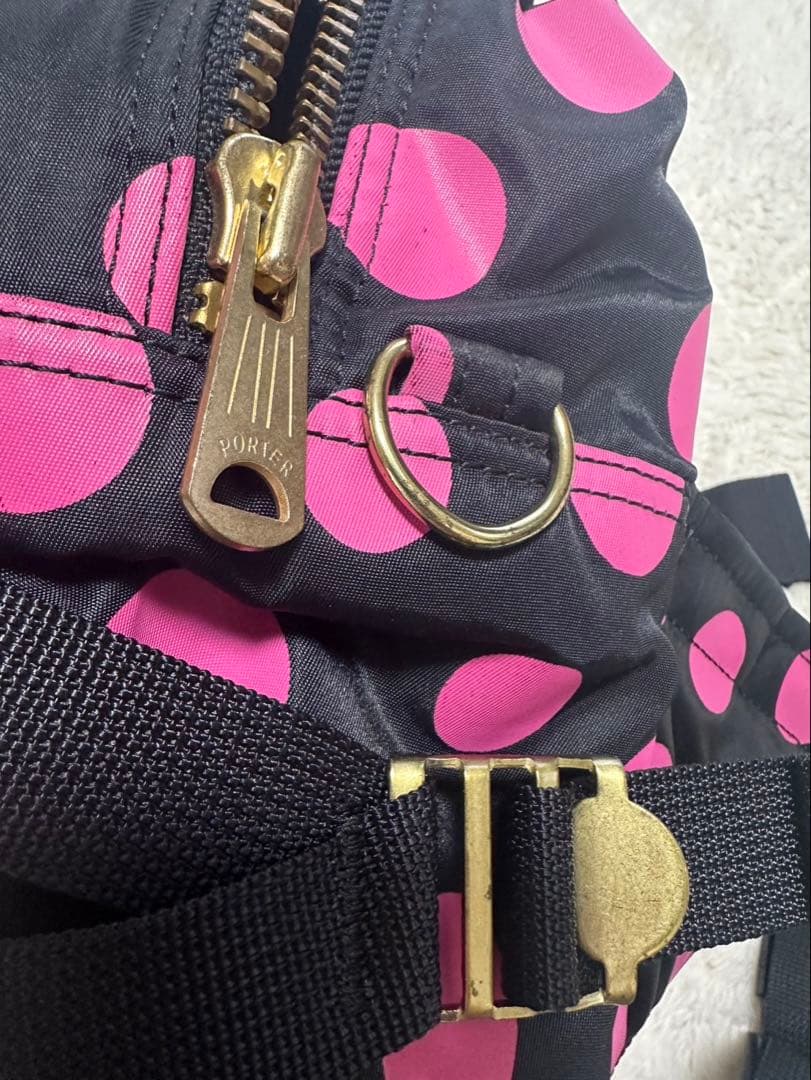 超希少！PORTER X-GIRL 草間彌生 コラボ ボディバッグ ピンクドット