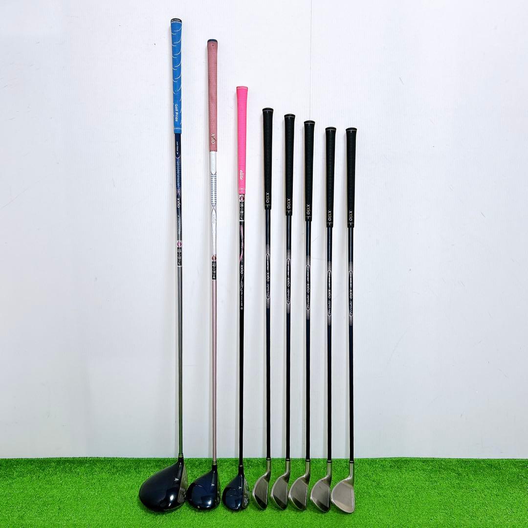 【大人気】XXIO ゼクシオ 7代目 6代目等 レディースクラブセット 8本 L