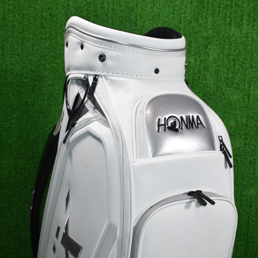 HONMA GOLF/ホンマ ゴルフ キャディバッグ９.５型【ホワイト】美品！