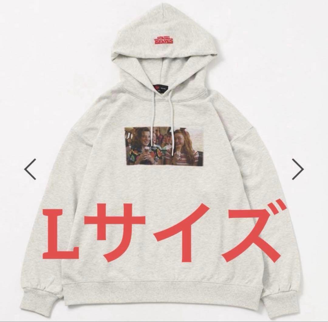 L STRANGER THINGS アソートスウェットプルオーバー オートミール