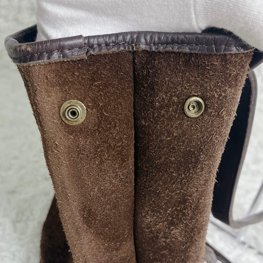 希少】OLDCOACHオールドコーチ バークレースエードリュック ブラウン