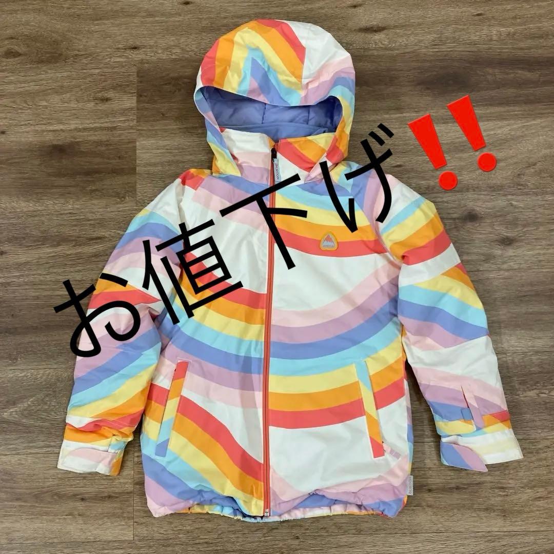 BURTON 子供用 スノーボードジャケット L 【上のみ】