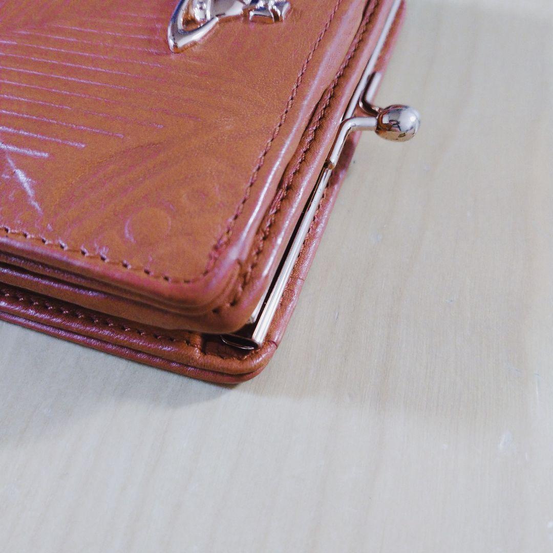 Vivienne Westwood　がま口二つ折り財布　オーヴ