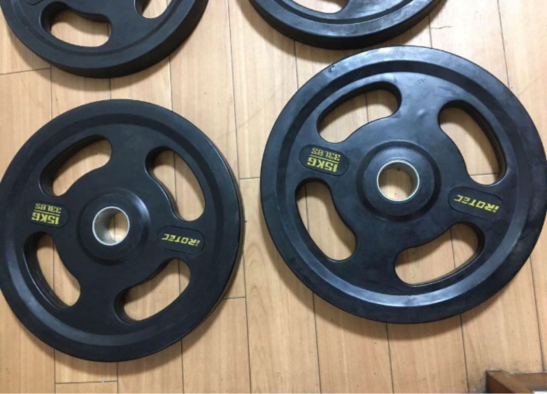 mg 　iROTECオリンピックプレートセット 計67.5Kg