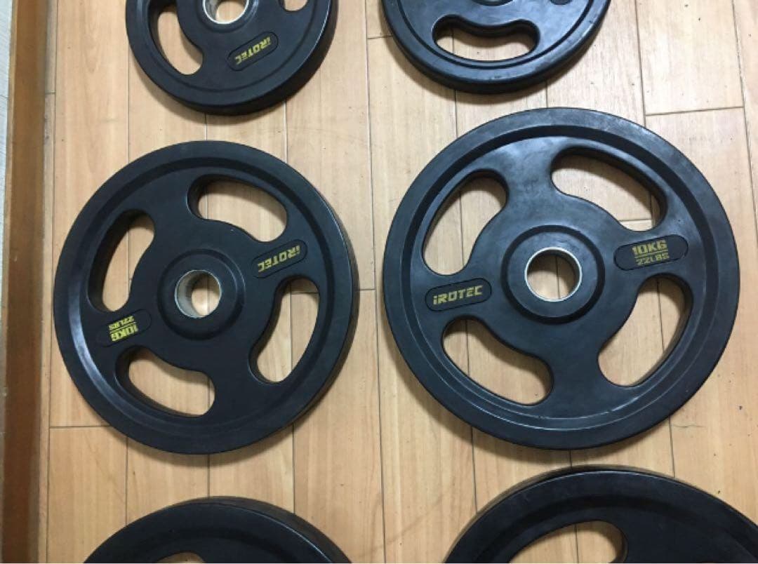 mg 　iROTECオリンピックプレートセット 計67.5Kg