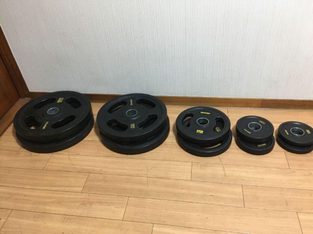 mg 　iROTECオリンピックプレートセット 計67.5Kg