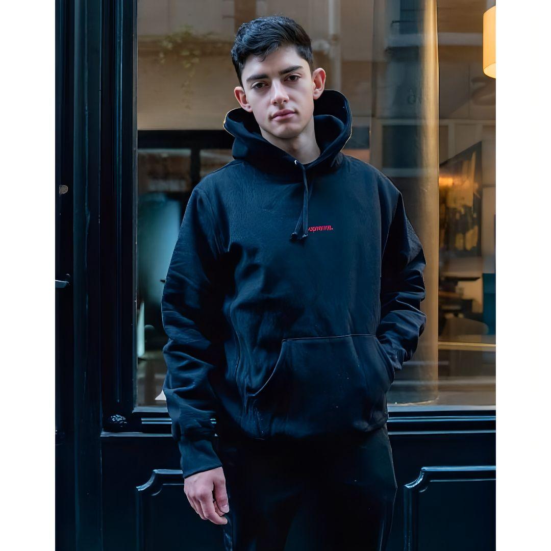 SUPREME│Trademark Hooded Sweatshirt 黒M