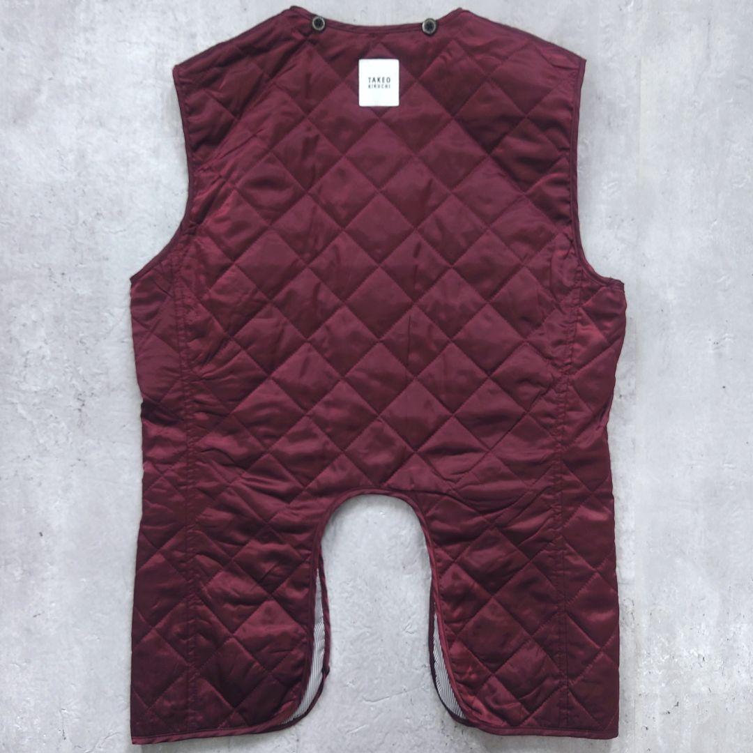 タケオキクチ 現行タグ ステンカラーコート ヘリンボーン ライナー 2way