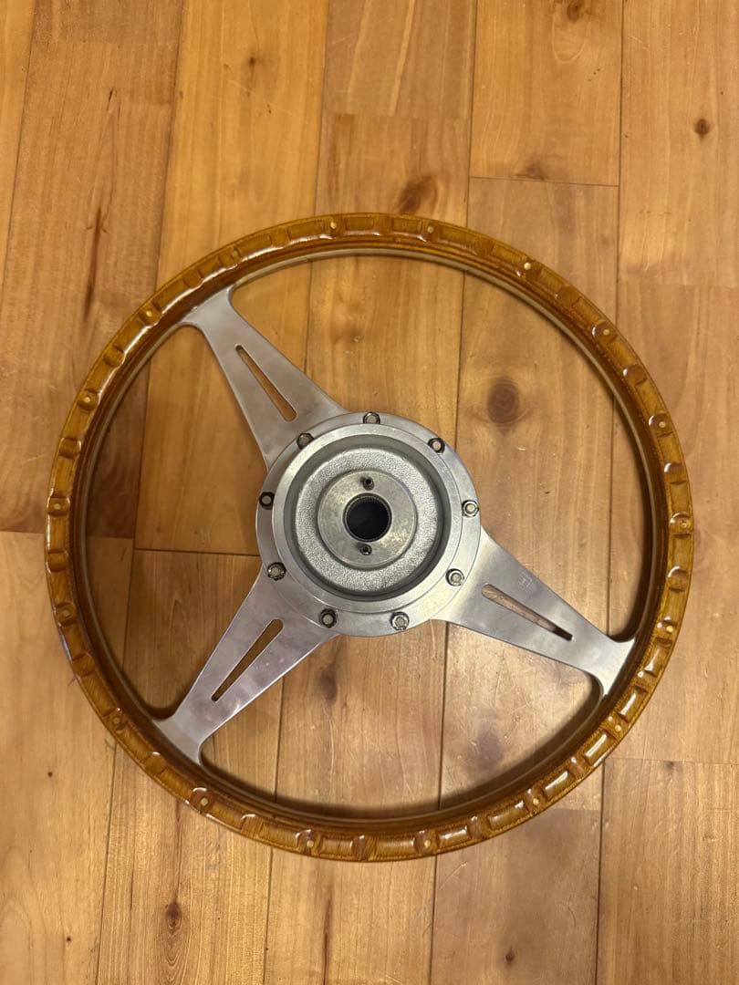 mini moto-lita モトリタ ウッドステアリング ミニ ボス付