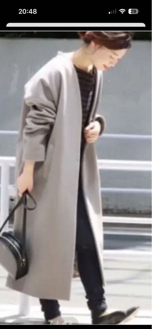 911ターボ　ジャーナルスタンダード　スーパー140ビーバーVネックコート