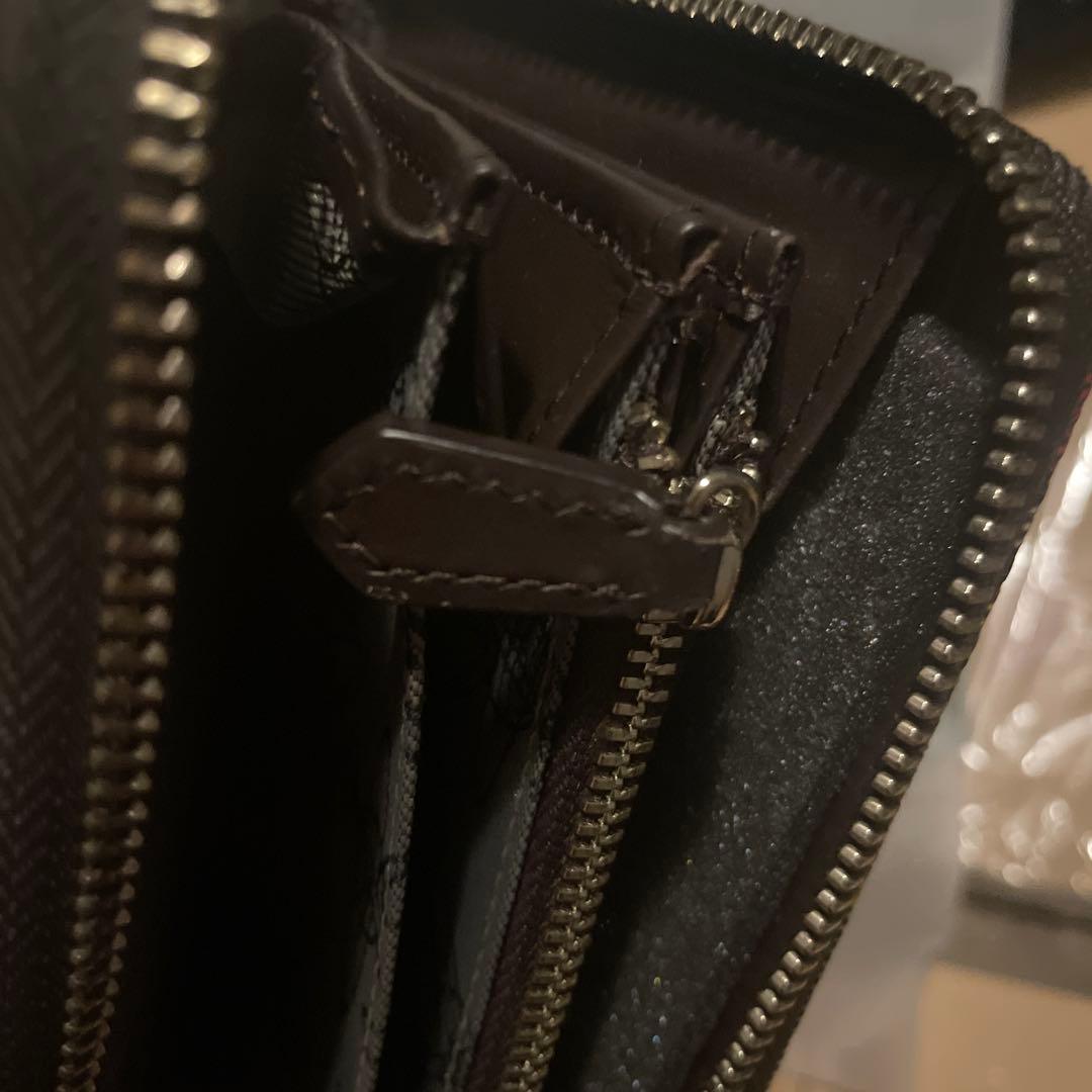 ヴィヴィアン ラウンドファスナー ダービーチェック