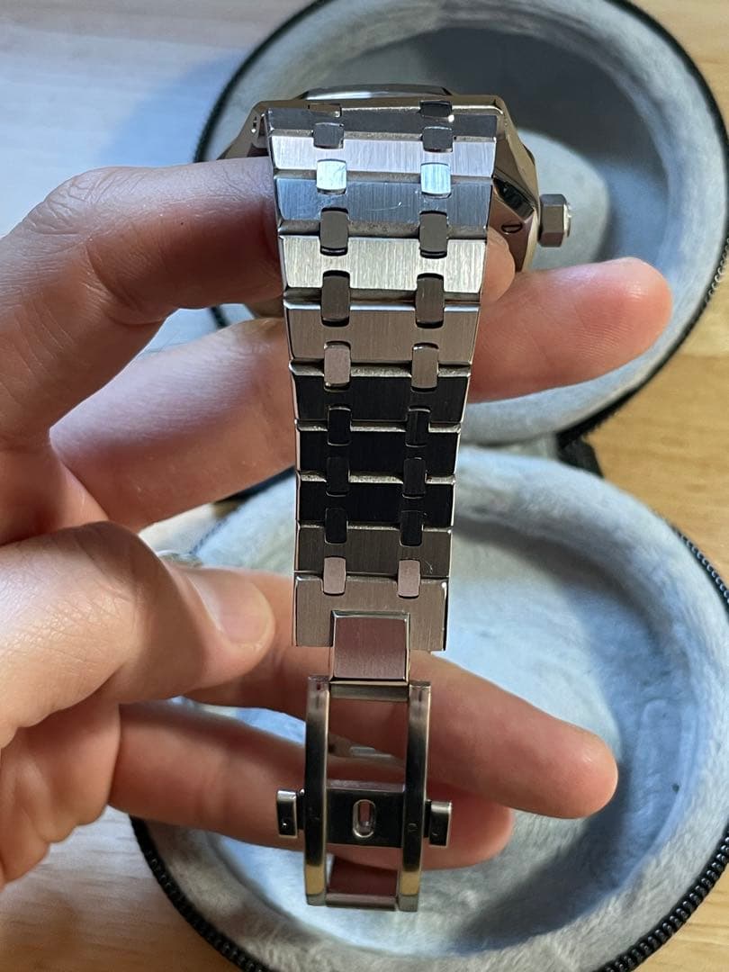 ネ*ジ様 NH35 カスタム ロイヤルオーク 自動巻