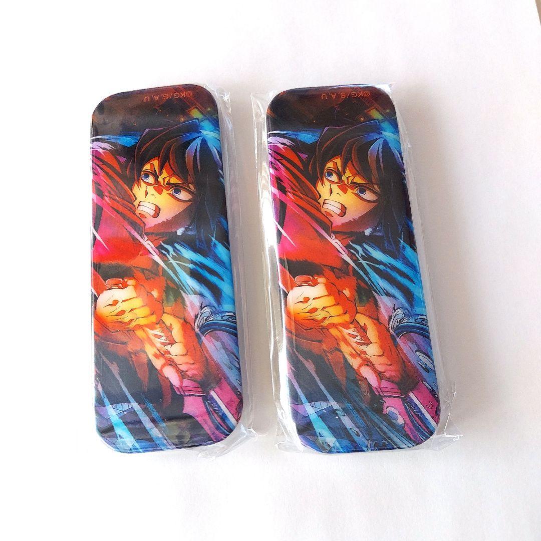 鬼滅の刃 webshopくじ KV 冨岡義勇 C賞 ロング缶バッジ 2点セット