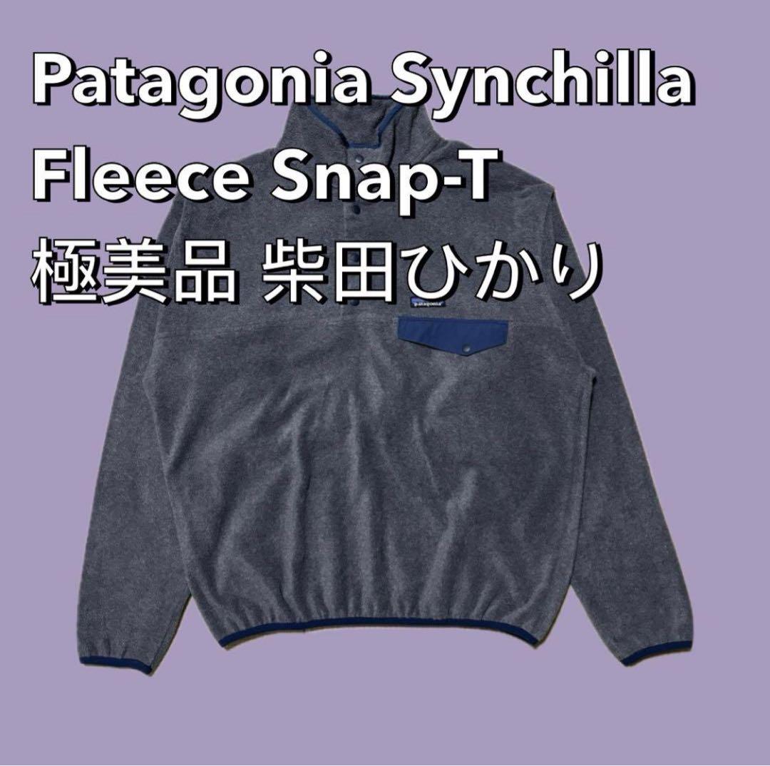 極美品 柴田ひかり L Patagonia パタゴニア スナップT シンチラ