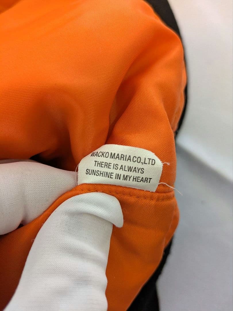 WACKO MARIA MA-1ジャケット ブラック　XL