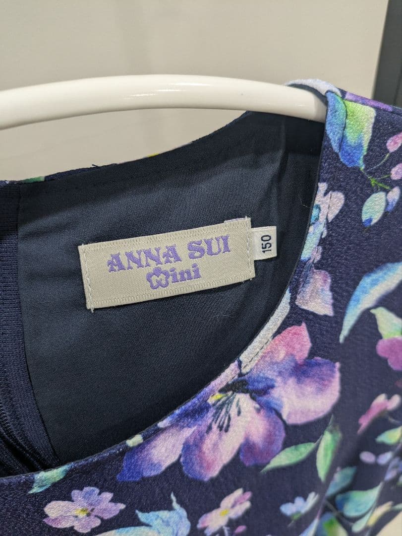 ANNA SUI mini フラワープリントドレス 150