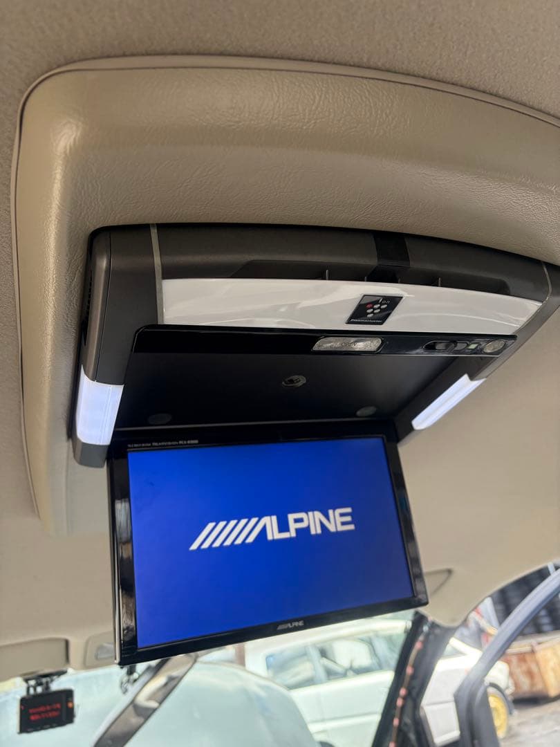 ALPINE 10.2インチ フリップダウンモニター PCX-R3500B