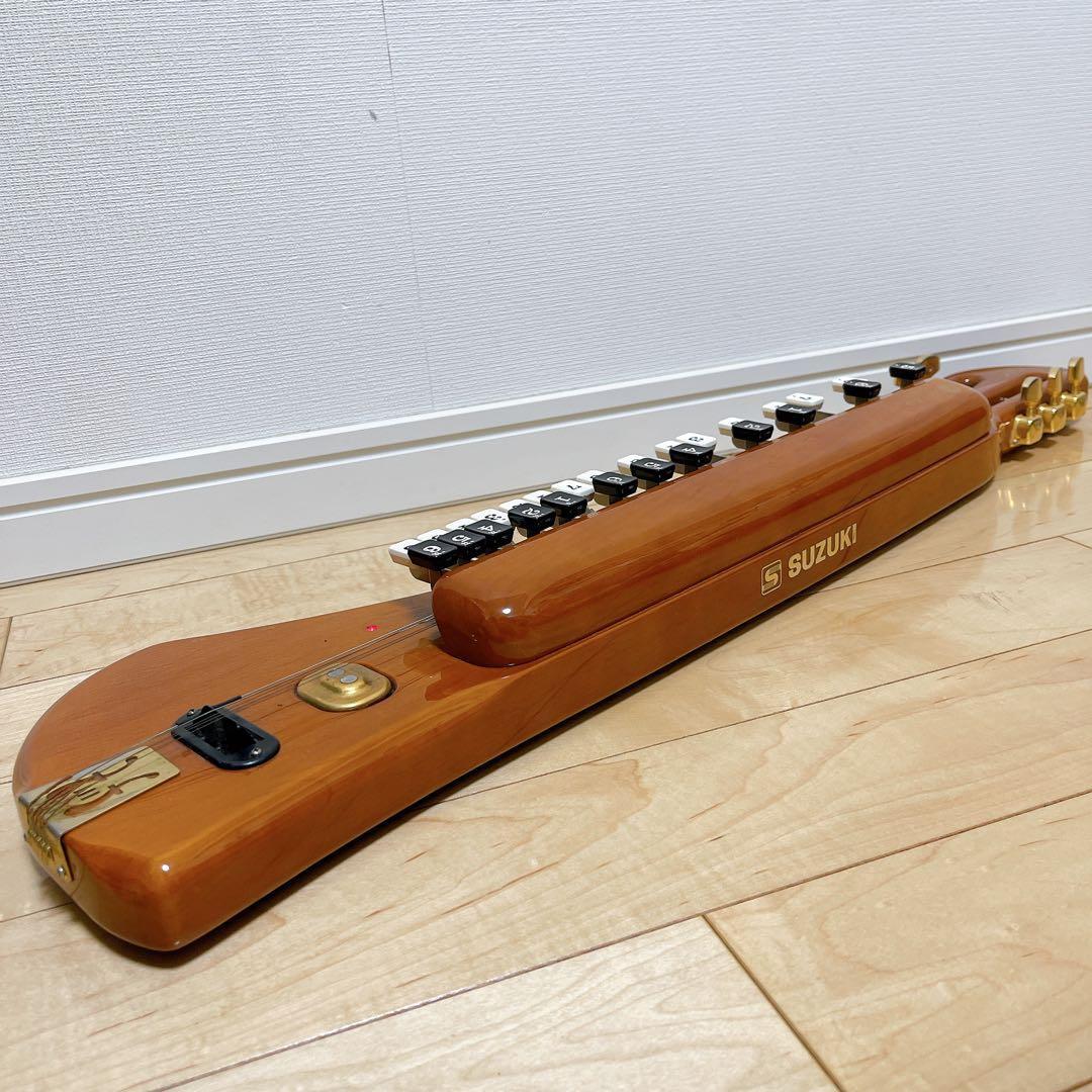 ★美品★SUZUKI 鈴木楽器製作所 電気大正琴 大正琴 こはくCHK-1