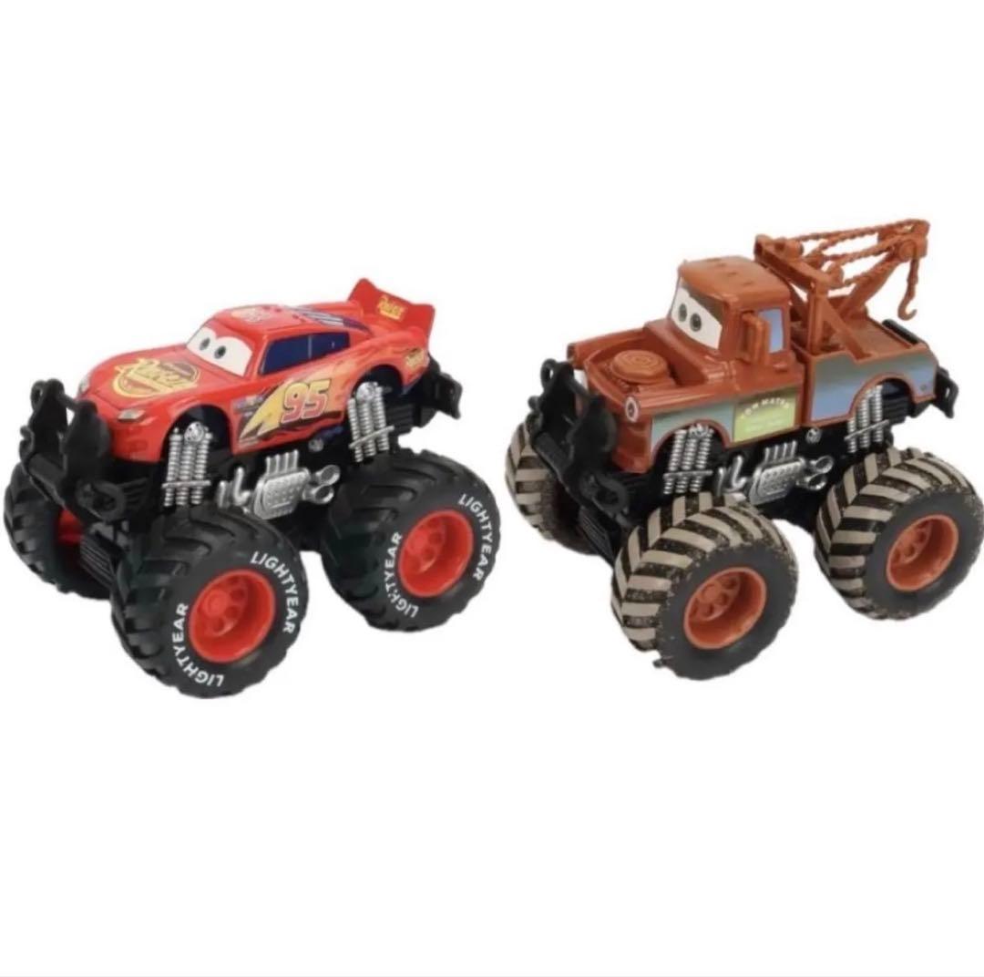 カーズ☆オフロード 4台セット マックィーン、クルーズ、メーター