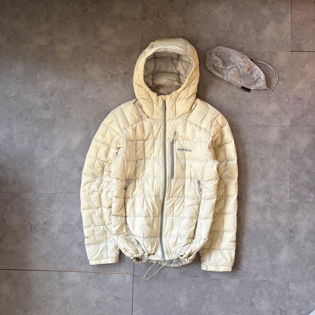 即完カラー❗️】mont-bell ネージュダウンパーカ アイボリー M - メルカリ