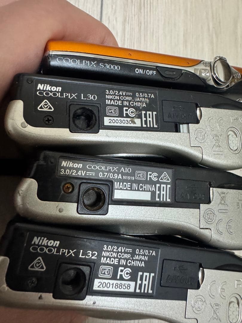 デ*】様 Nikon Coolpix コンパクトデジタルカメラ 4台セット