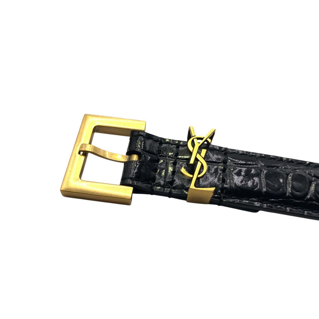 美品★YSL イヴサンローラン　細いベルト79-89cm