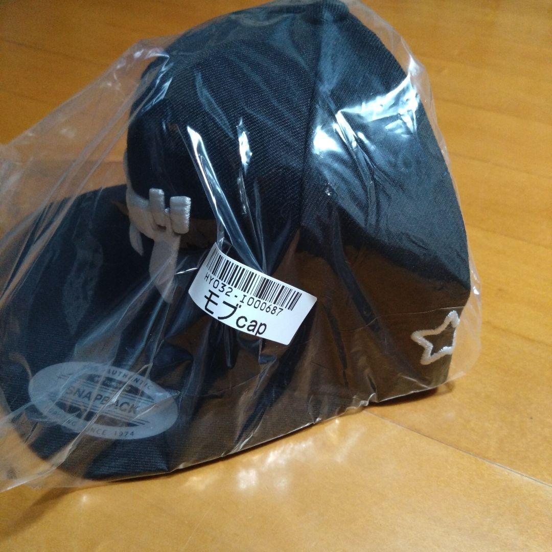 新品未使用 中野英雄 モブ刺繍 モブスタースナップバックキャップ