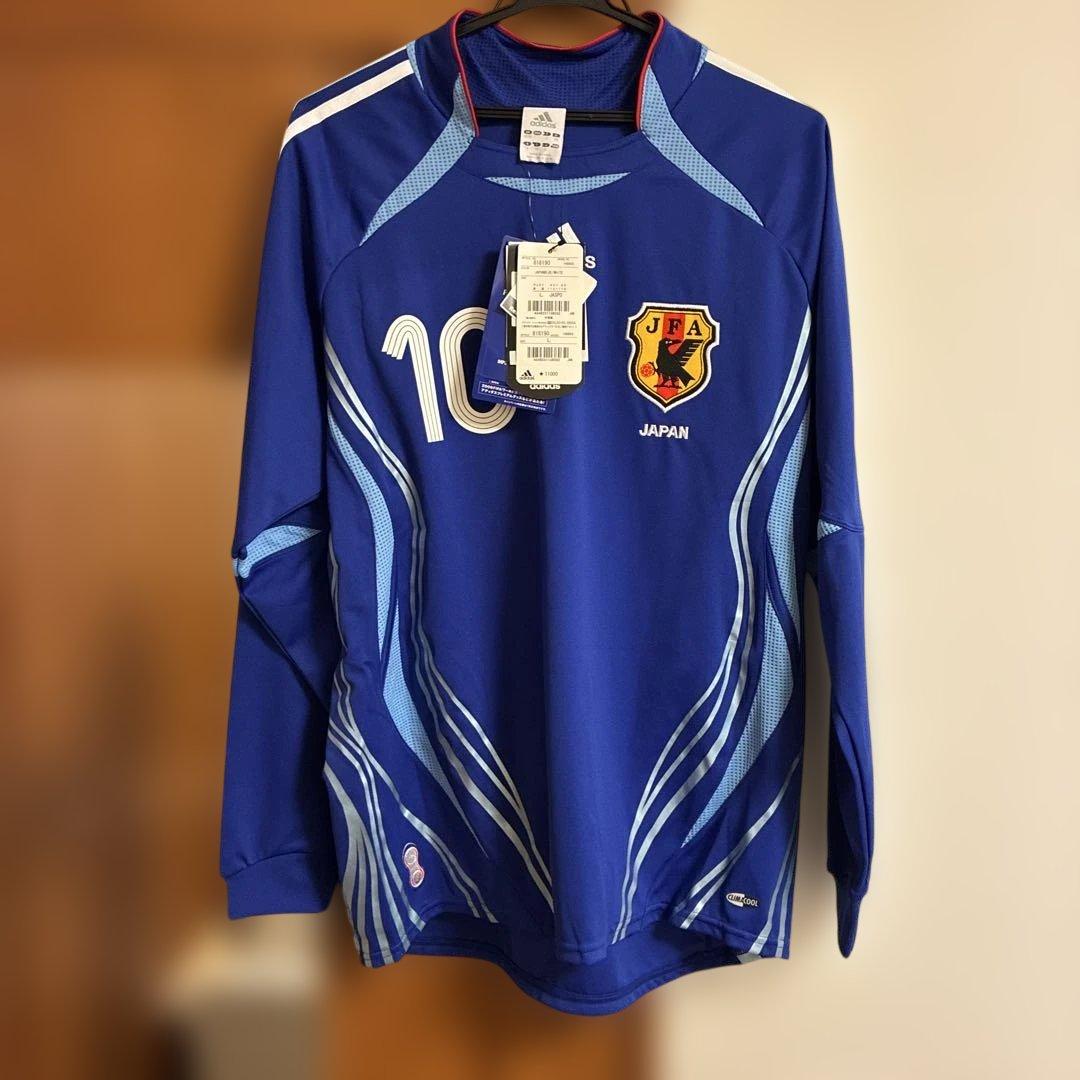 新品・タグ付き) 日本代表 2006年 中村俊輔 長袖ユニフォーム - メルカリ