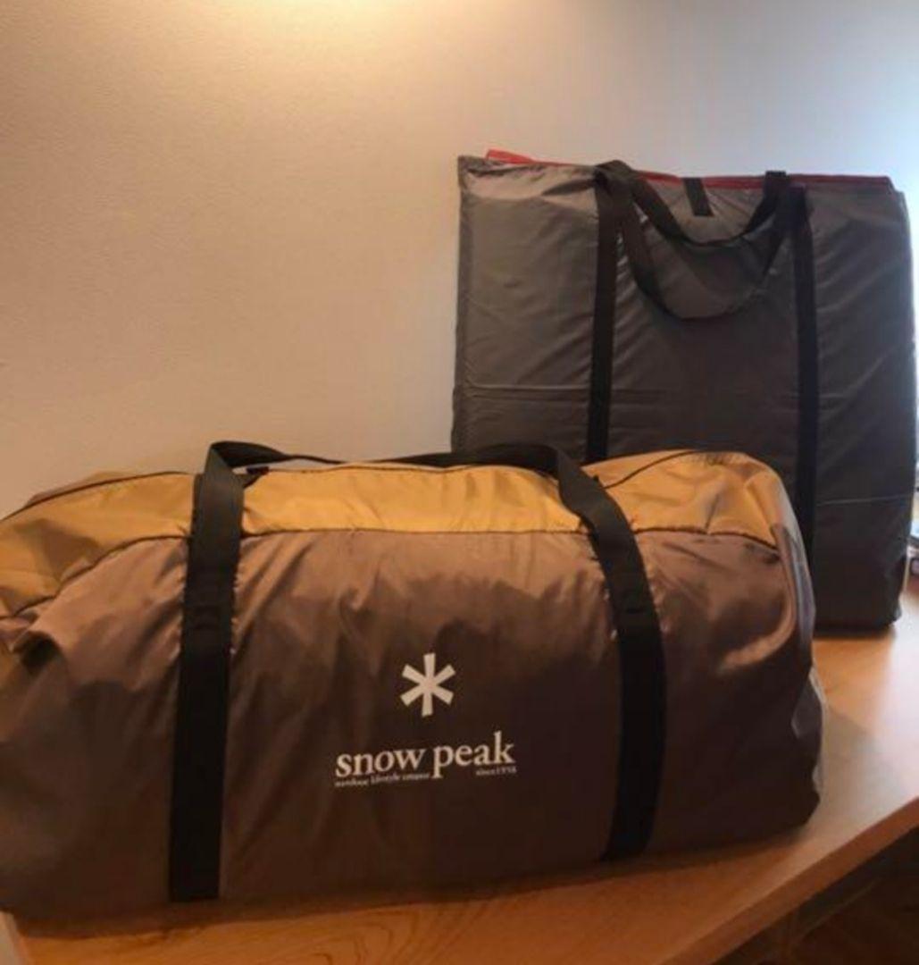 スノーピーク　エントリー2ルームエルフィールド+マットシートセット