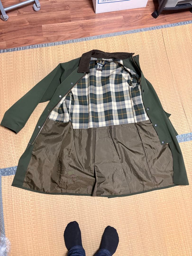 Barbour BURGHLEY バブアーバーレー　ノンオイル