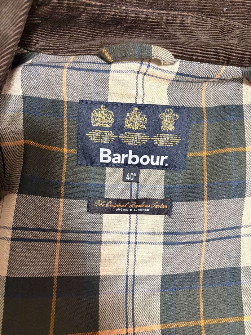Barbour BURGHLEY バブアーバーレー　ノンオイル