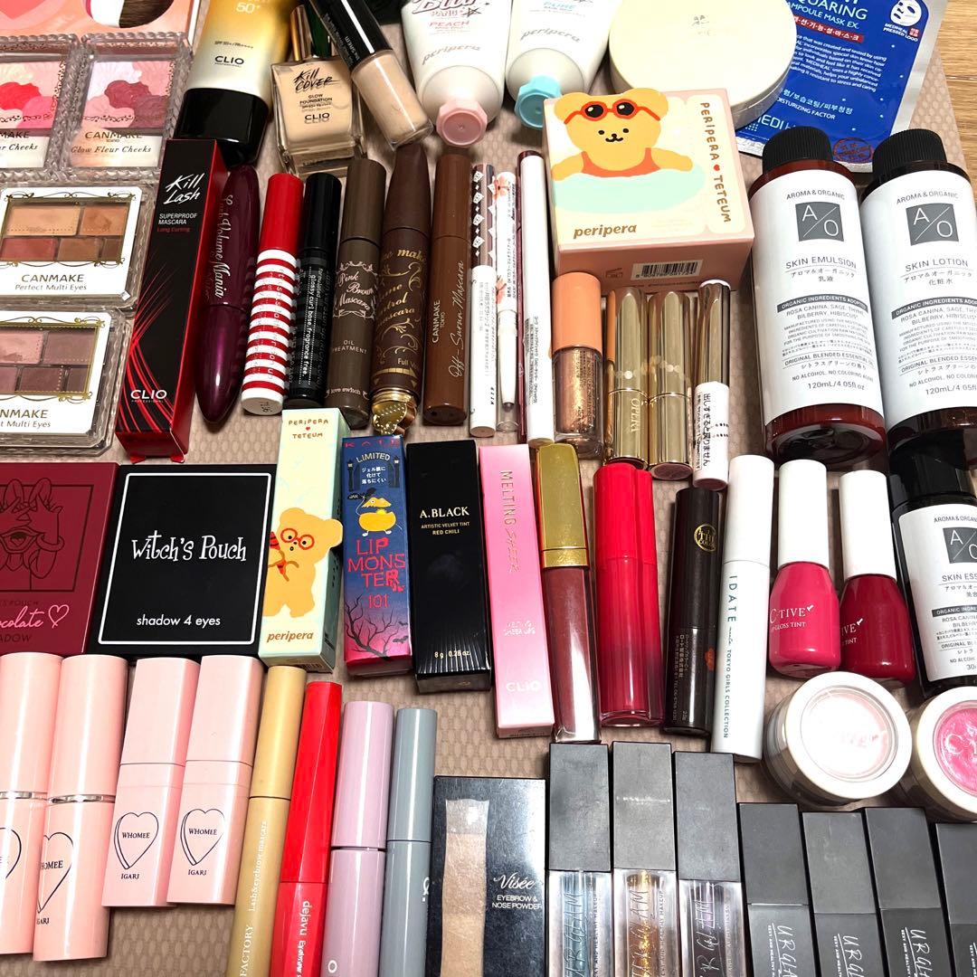 【新品多数】コスメ化粧品87点まとめ売り 未使用多数 韓国
