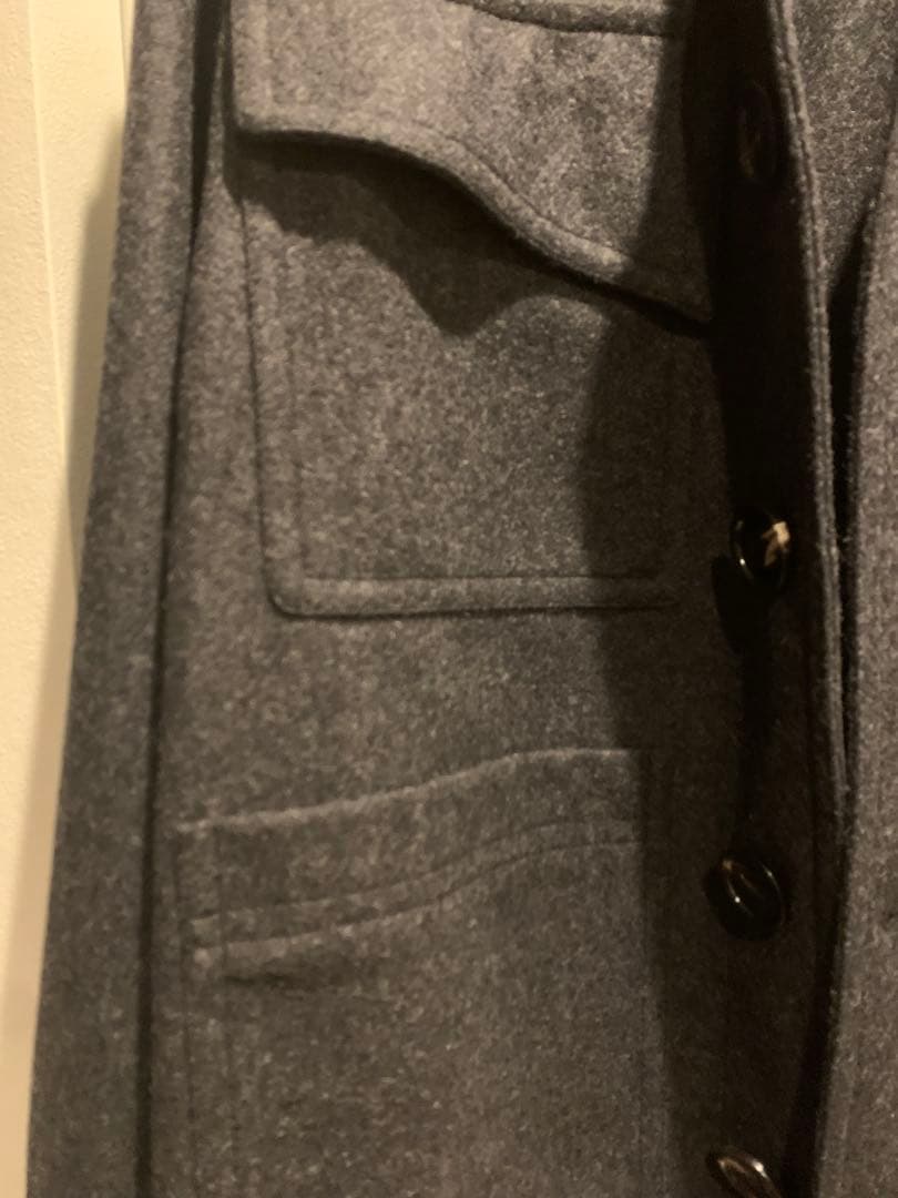 【美品】Bottega Veneta ステンカラーコート グレー 46 M