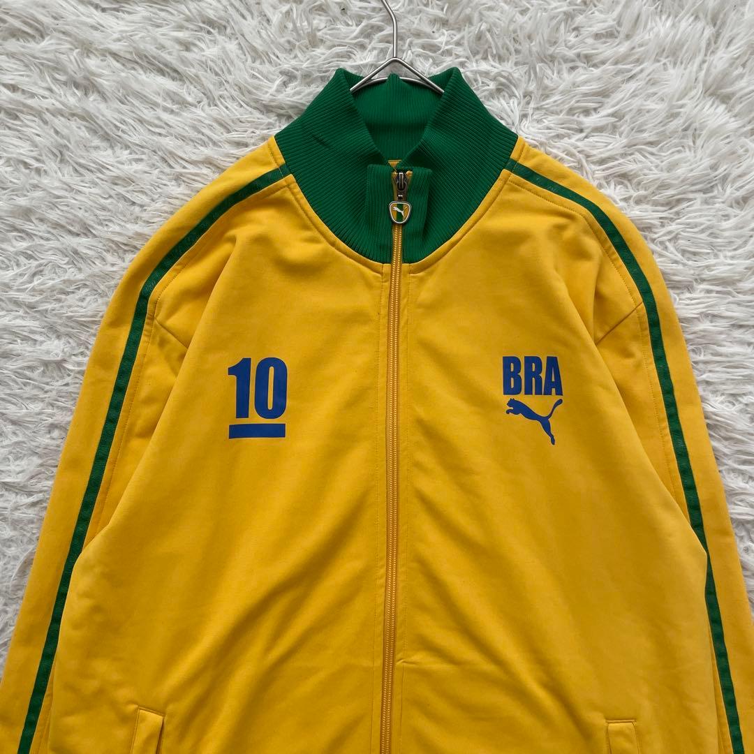 PUMA ハイネック サッカー ブラジル代表 トラック ジャケット ジャージ