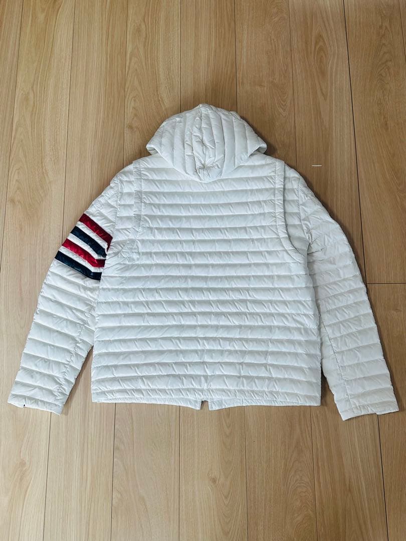 THOM BROWNE 4bar ホワイト ダウンジャケット 1