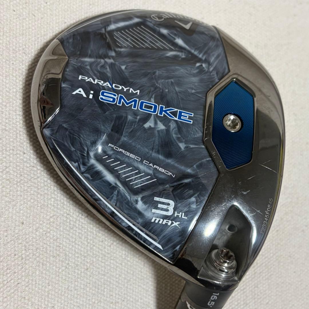Ai SMOKE 3HL MAX フェアウェイウッド ヘッドカバー・スリーブ付き