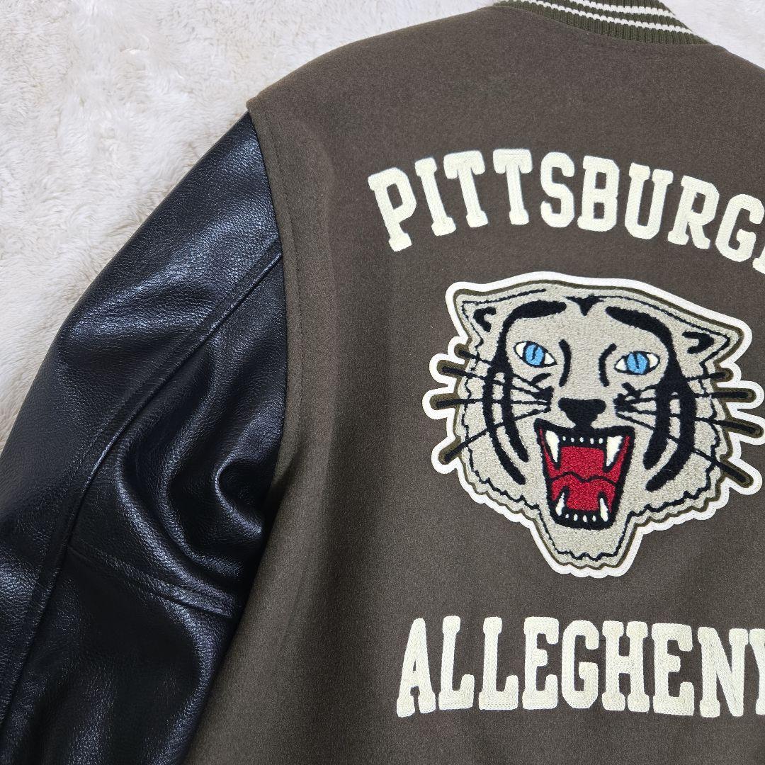 HOUSTON ヒューストン メルトンアワードジャケット スタジャン