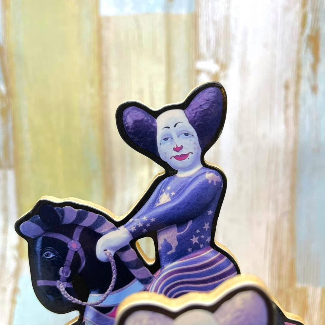 激レア 廃版★むらいこうじ koji murai ★カルーセル 像 ピエロ