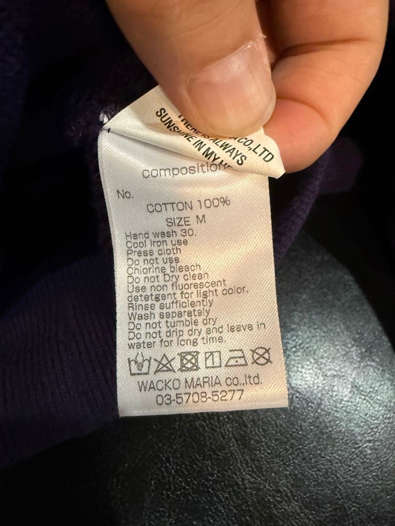 トップス WACKOMARIA MIDDLE WEIGHT CREW NECK SWEAT