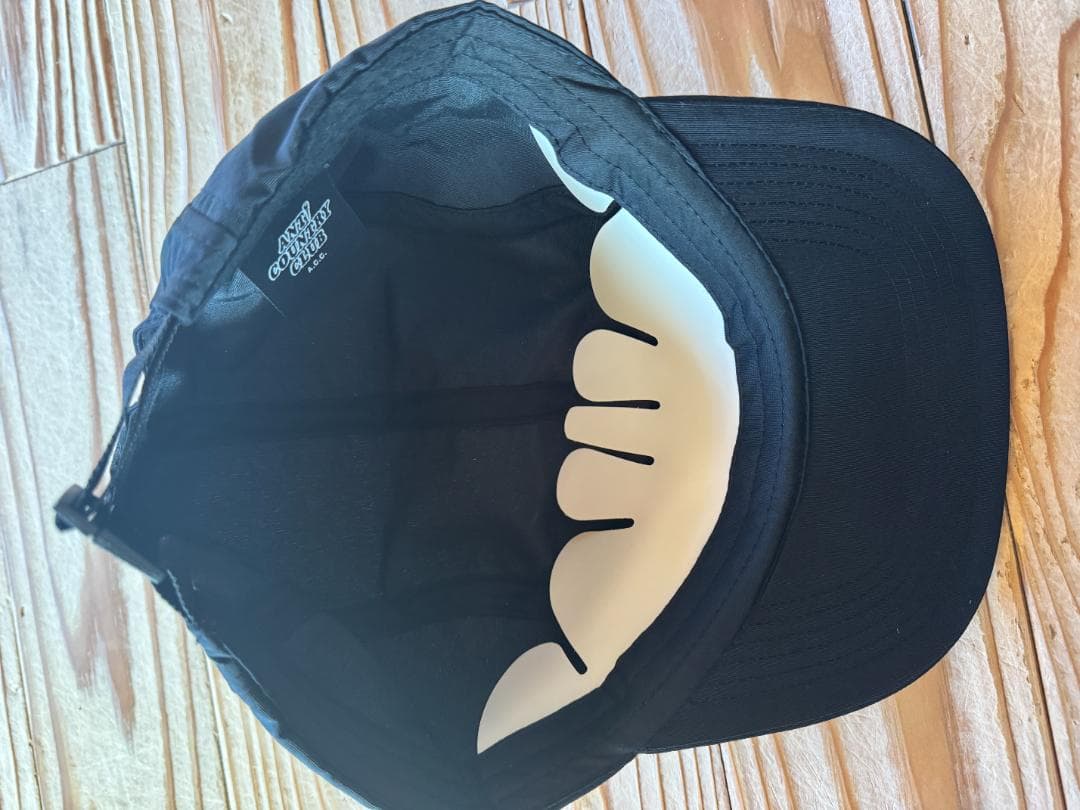 ANTI COUNTRY CLUB 5パネル キャップ ブラック