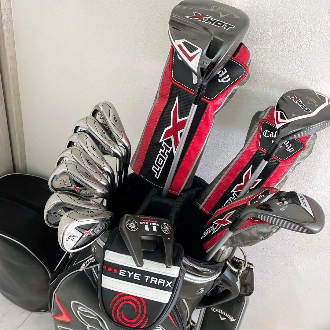 現行販売中最新モデル　メンズ　Callaway XHOT ゴルフクラブセット