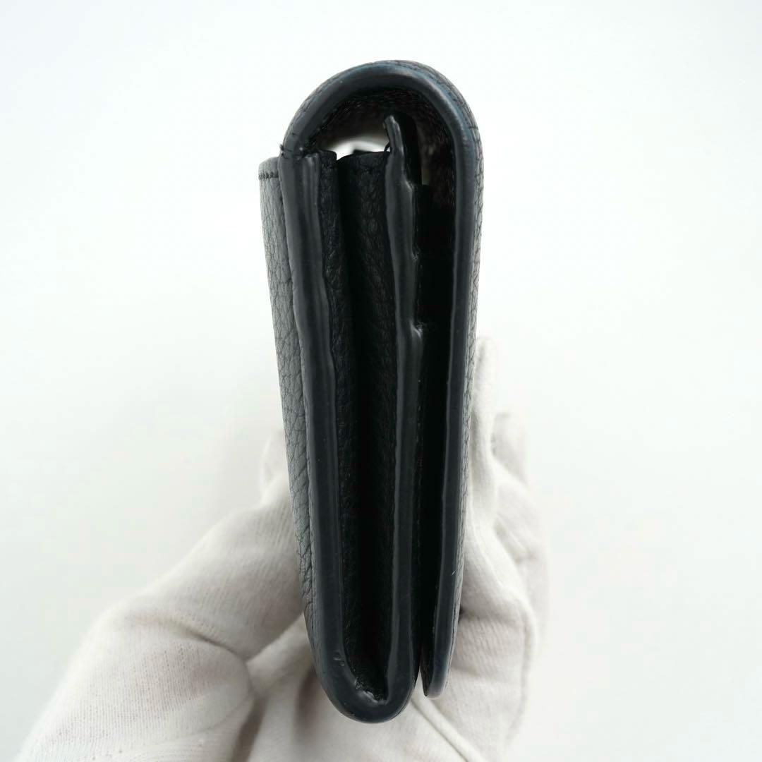 ✨極美品・箱保証書付✨　クロエ　長財布　アルファベット　Cチャーム　バイカラー