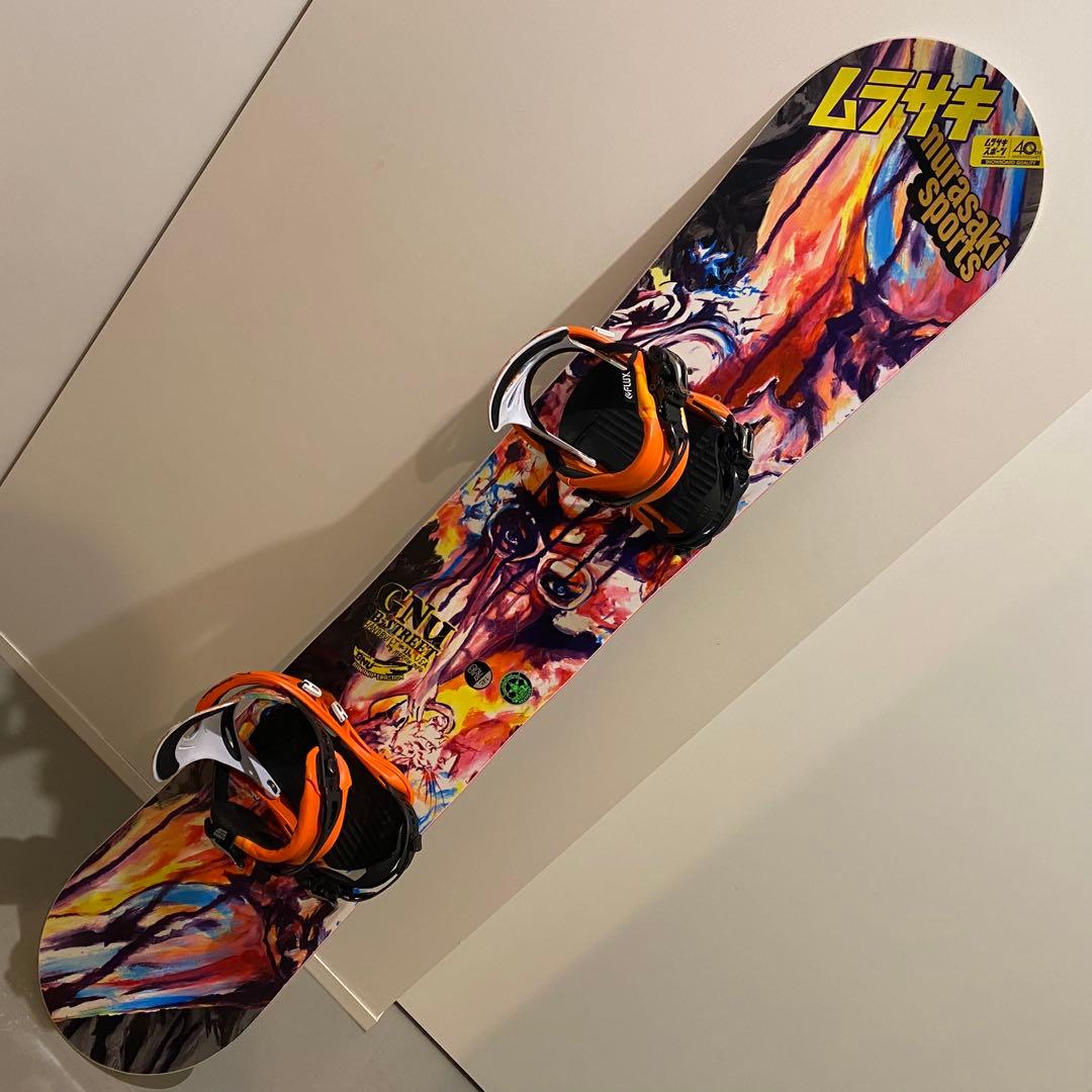 GNU スノーボード 145cm マルチカラー