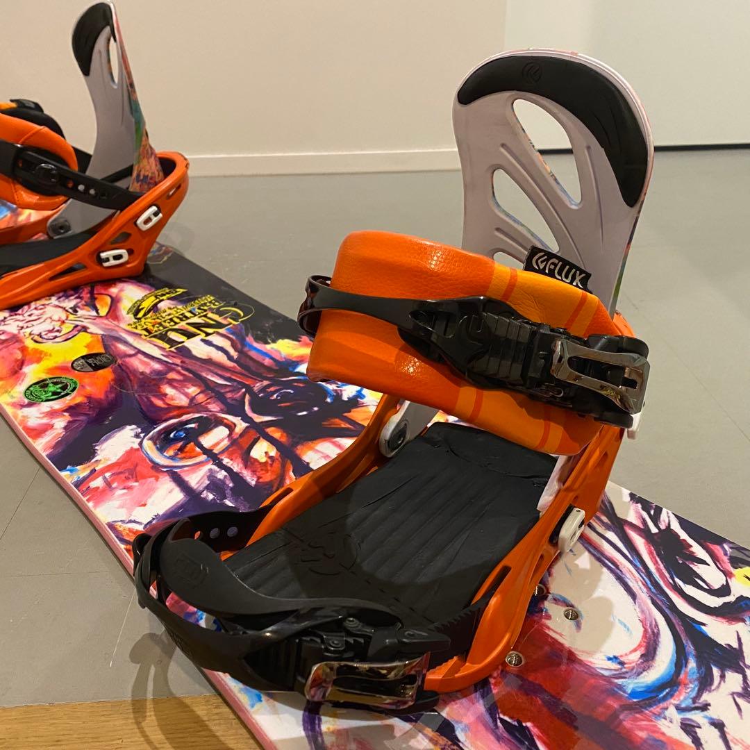 GNU スノーボード 145cm マルチカラー